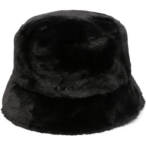 Zadig&Voltaire cappello bucket wild con ricamo - nero