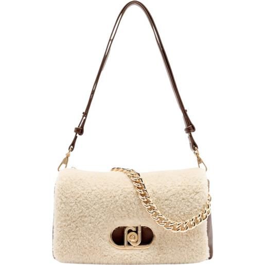 Liu.Jo Pelletteria liu. Jo borsa con patta in ecopelliccia