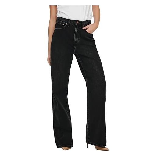 ONLY jeans donna, blu denim medio. , 27w x 34l