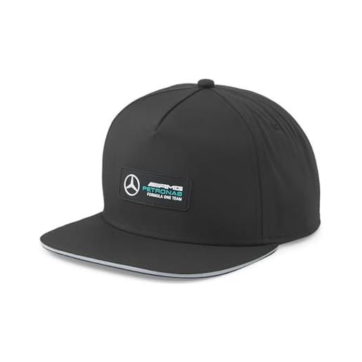PUMA cappellino con visiera piatta mercedes-amg petronas motorsport erwachsener black