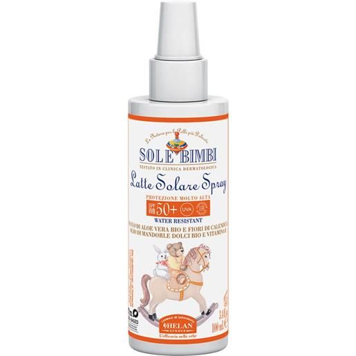 Helan Cosmesi Srl helan sole bimbi latte solare spray spf50+ 100 ml