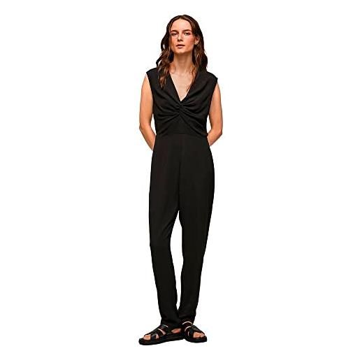 Pepe Jeans piper, salopette donna, nero (black), l