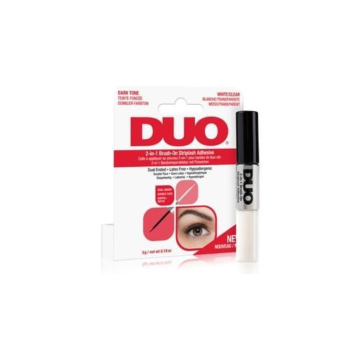 Ardell duo 2-in-1 adhesive colla per ciglia 14 ml clear/dark