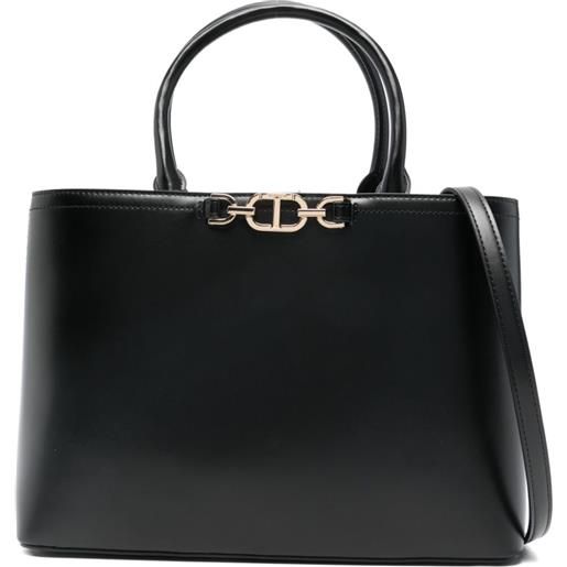 TWINSET borsa tote first class - nero