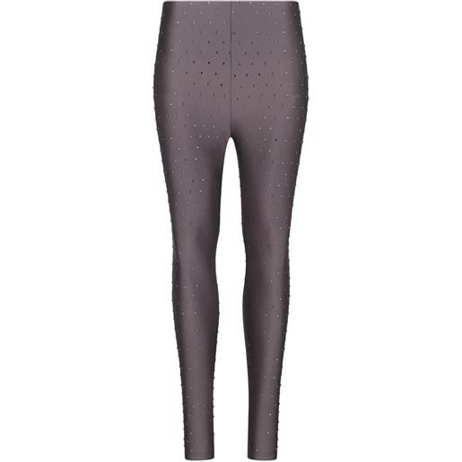 THE ANDAMANE leggings holly con decorazione - grigio