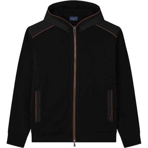 Paul & Shark felpa con zip - nero