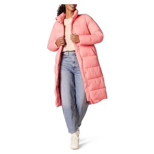 Amazon Essentials cappotto invernale da donna, leggero, impermeabile, lungo, bozzolo, antracite, l