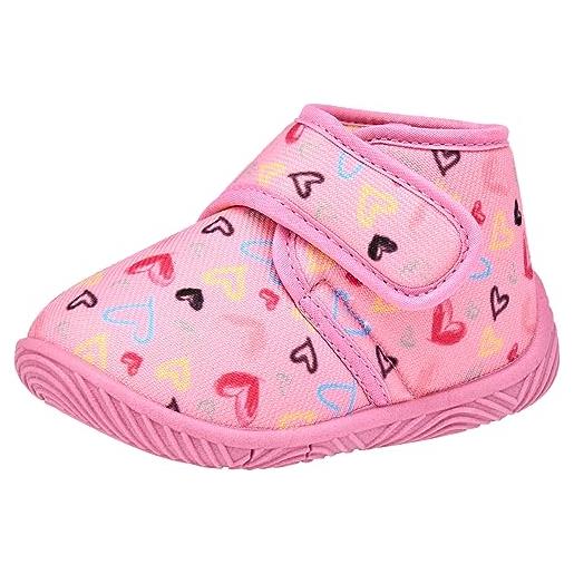 Chicco, pantofole bambina, ciabatte asilo e casa flessibili, leggere e traspiranti, con comoda chiusura a strappo, designed in italy