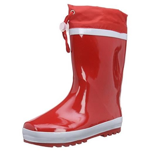 Playshoes stivali imbottiti in gomma, unisex - bambini e ragazzi, turchese, 22/23 eu