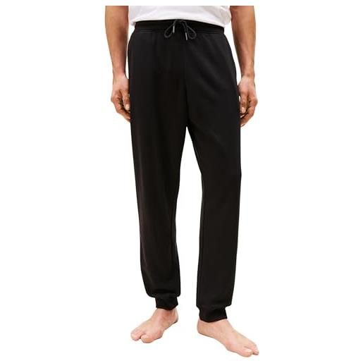 Tommy Hilfiger uomo pantaloni da jogging track pant con coulisse, nero (black), xxl