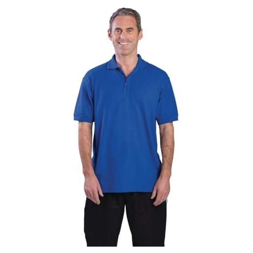 Portwest b210rbrm polo napoli a maniche corte, royal, m