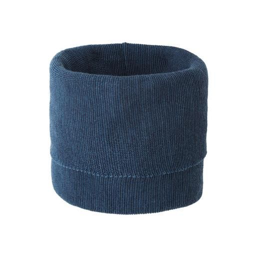 Disana scaldacollo bambino in lana merino -col. Blu melange