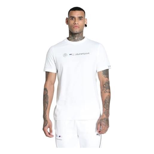 PUMA t-shirt con logo bmw m motorsport da uomo m white