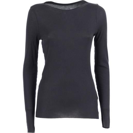 Filatures Du Lion col bateau manches longue