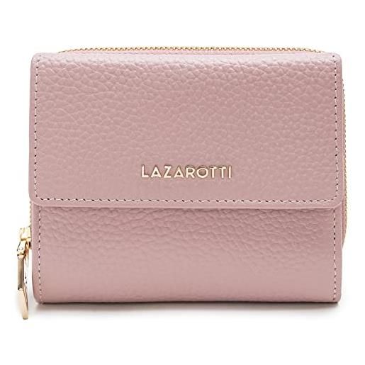 Lazarotti bologna leather portafoglio pelle 12 cm