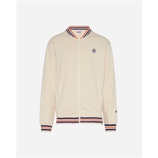 Fila streetwear m - felpa - uomo - bianco