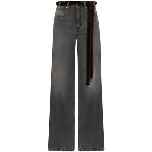 DARKPARK jeans lu con cintura - grigio