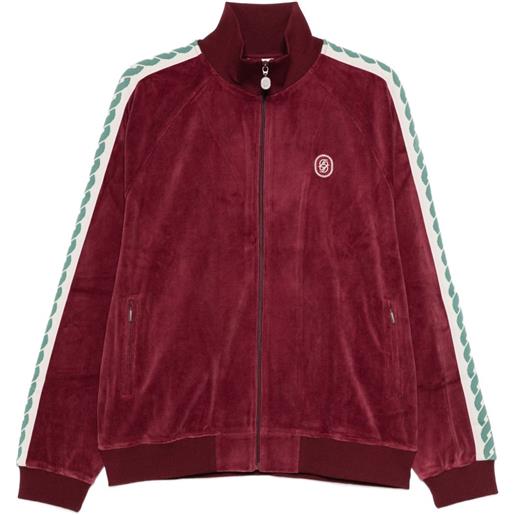 Drôle De Monsieur giacca sportiva con zip - rosso