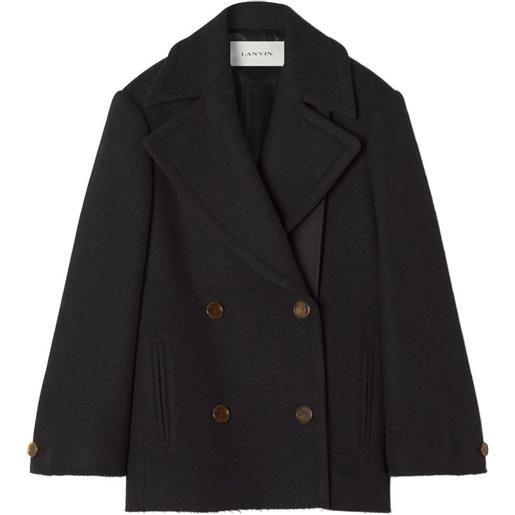 Lanvin giacca doppiopetto - nero