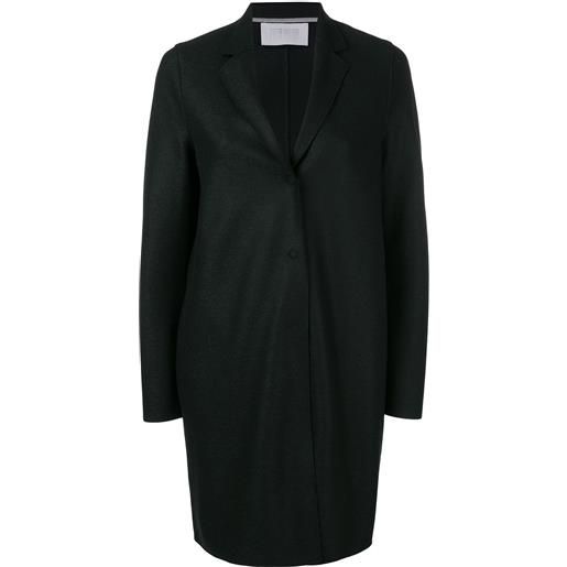 Harris Wharf London cappotto monopetto aderente - nero