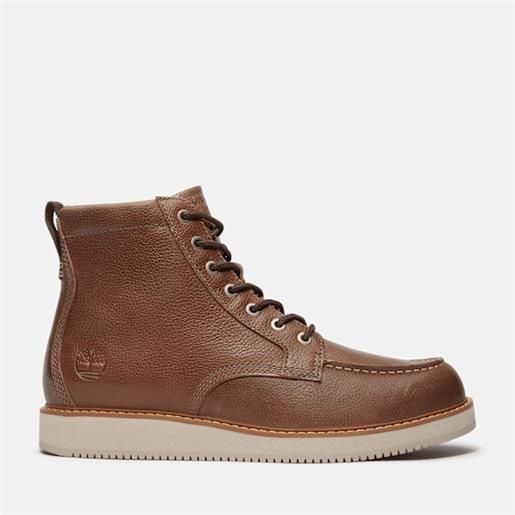 Timberland - stivale stringato redwood edge mid da uomo in marrone scuro, uomo, marrone, taglia: 41