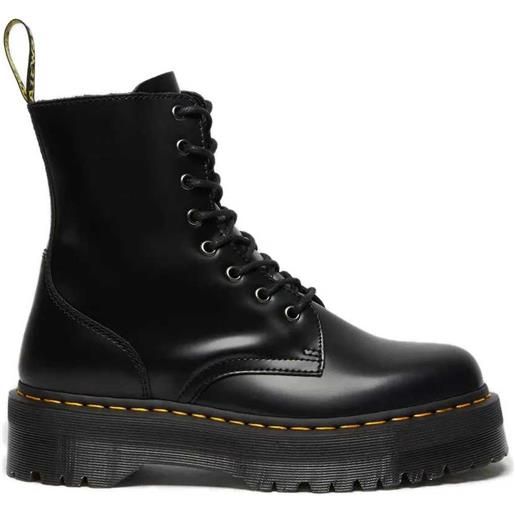 DR MARTENS 15265001 jadon black polished smooth platform