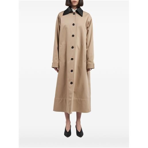 Maria McManus cappotto monopetto - toni neutri