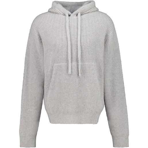 Palm Angels felpa con cappuccio - grigio