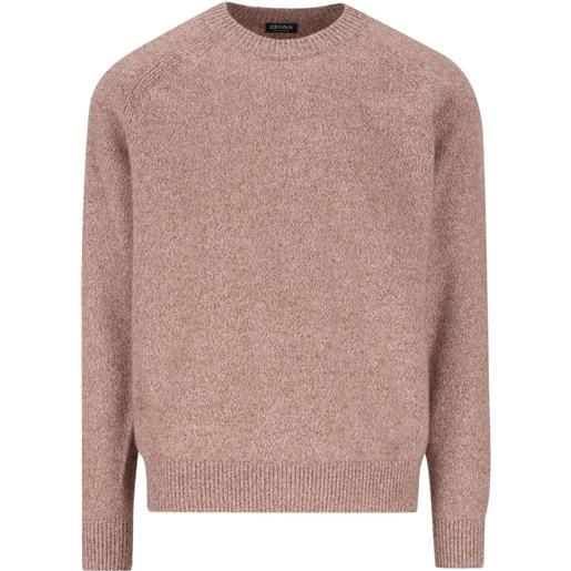 Zegna maglione girocollo - marrone