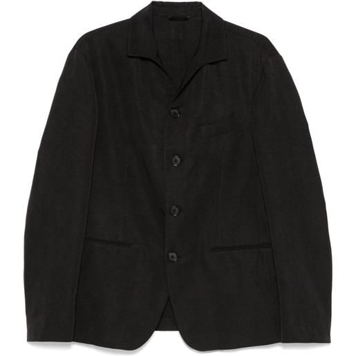 Giorgio Armani blazer con dettaglio cut-out - nero