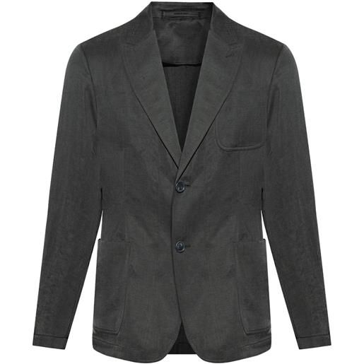 Giorgio Armani blazer monopetto - nero