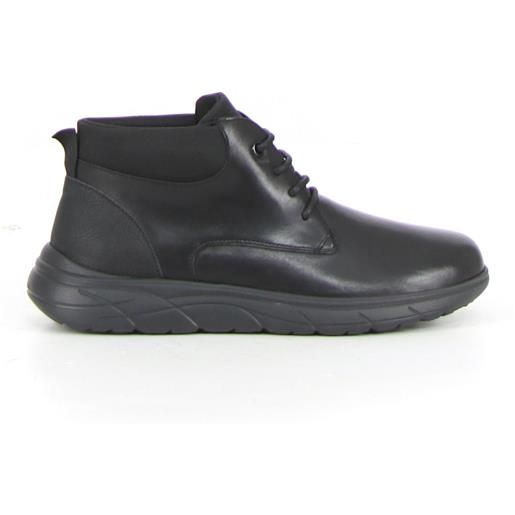 GEOX portello mid polacchina black - uomo - black
