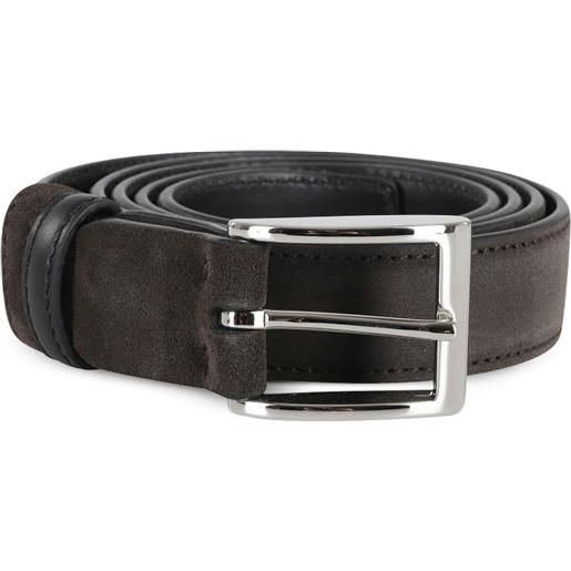 Hogan cintura in pelle - marrone