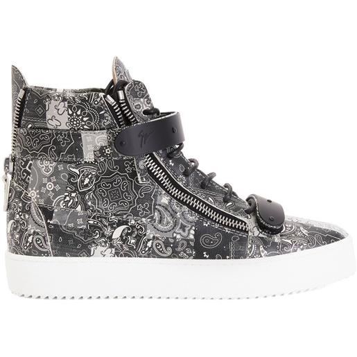 Giuseppe Zanotti sneakers coby con doppio strappo - nero