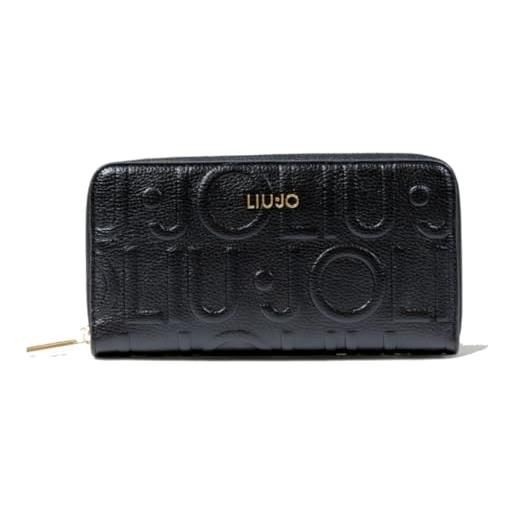 Liu Jo portafoglio caliwen (caliwen xl zip emb black)