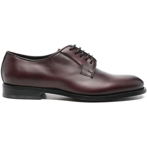Ferragamo derby stringate - burdeos