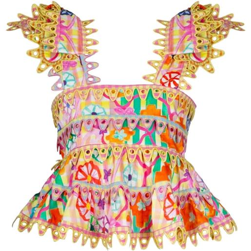 Celia B top serene - rosso