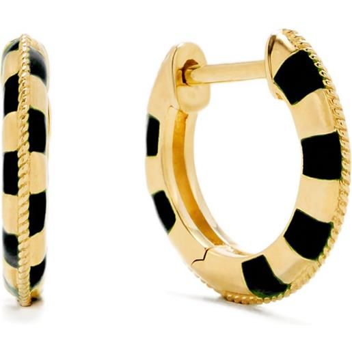 Delicati Orecchini A Bottone In Oro Giallo 9 Carati Con Rubino: Pietra Portafortuna Di Luglio - Italia - Foto 13