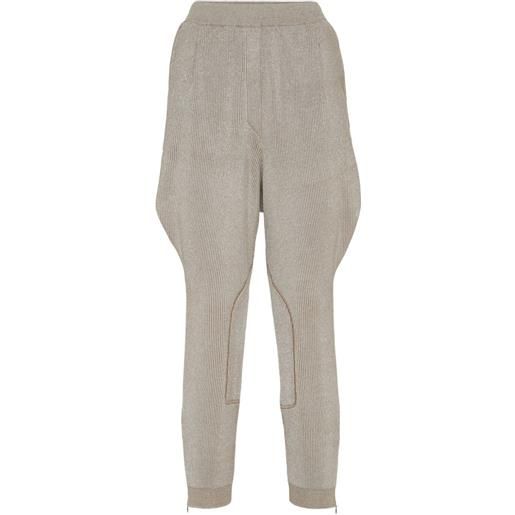 Brunello Cucinelli pantaloni a coste - toni neutri