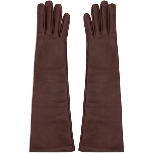 CRIDA guanti in pelle - rosso