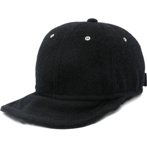 Camiel Fortgens cappello in lana con occhielli - nero