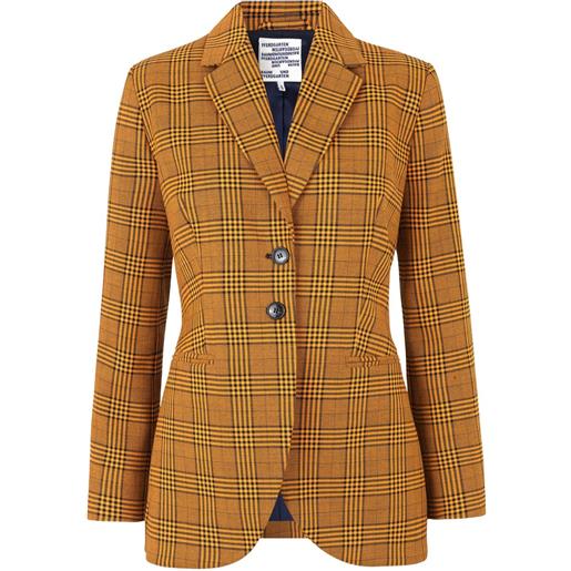 Baum Und Pferdgarten blazer monopetto a quadri bryony - arancione