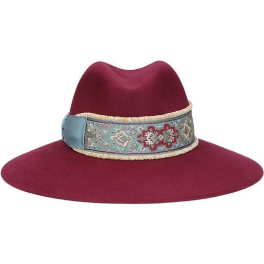 Borsalino cappello sophie - rosso