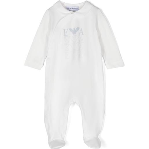 Emporio Armani Kids pigiama con stampa - bianco