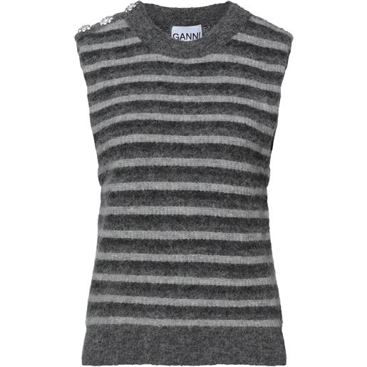 GANNI - maglia gilet