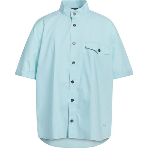 EMPORIO ARMANI - camicia tinta unita