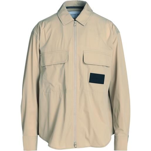 CALVIN KLEIN JEANS - camicia tinta unita