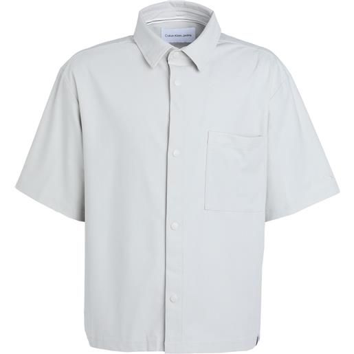 CALVIN KLEIN JEANS - camicia tinta unita