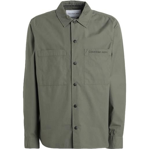 CALVIN KLEIN JEANS - camicia tinta unita