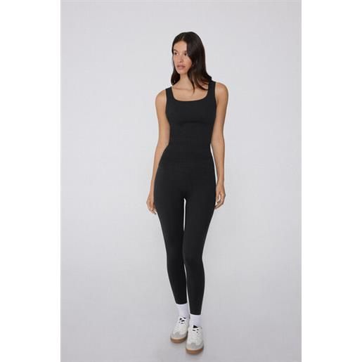 Tezenis leggings invisible therm donna nero